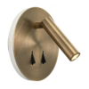 Aplique CAYMAN 3000k oro - Imagen 2