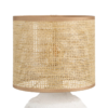 Sobremesa NATURAL E27 blanco 25cm - Imagen 3