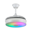 Ventilador techo MUSICAL MINA-L con luz RGB altavoz y APP - Imagen 2