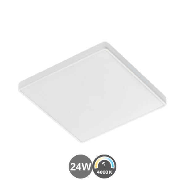Plafón led CORA 27x27cm 24 watts 4000 kelvin