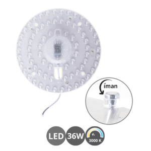 Recambio placa led 22,5cm 36 watts 3000 kelvin