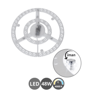 Recambio placa led 26,5cm 48 watts 4000 kelvin