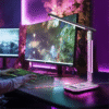 Flexo estudio GAMER 10 watts CCT-RGB cargador USB - Imagen 5