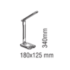 Flexo estudio GAMER 10 watts CCT-RGB cargador USB - Imagen 14
