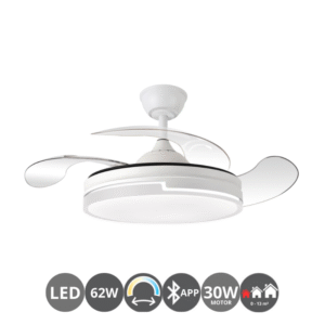 Ventilador retráctil MINIDESTROY 62w 40/90cm (-13m²)