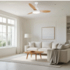 Ventilador GINNA S blanco haya (0-13m²) - Imagen 2