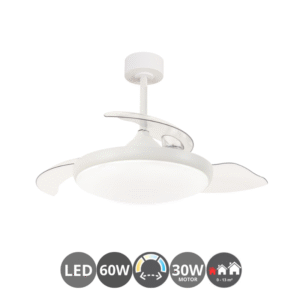 Ventilador MINI CIERZO blanco (-13m³)