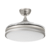 Ventilador retráctil TURIN 36w níquel satinado (13-20m²) - Imagen 2
