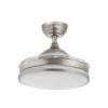 Ventilador retráctil TURIN XS 24w níquel satinado (0-13m²) - Imagen 2