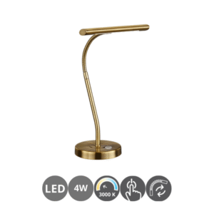 Flexo estudio CURTIS metal bronce viejo