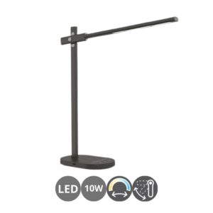 Flexo led FLEX 10 watts aluminio gris oscuro