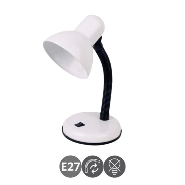 Flexo infantil YODO E27 blanco