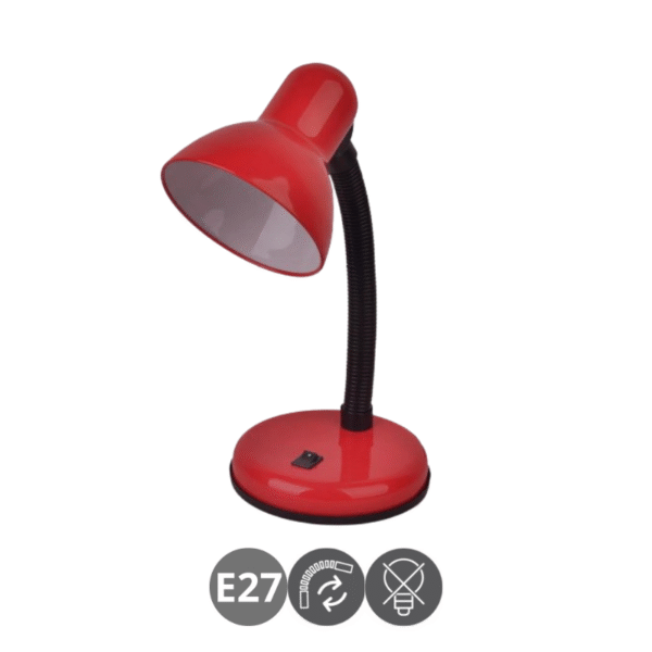 Flexo infantil YODO E27 rojo