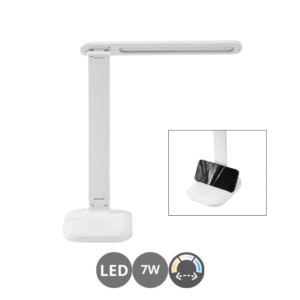 Flexo led HONEY 7 watts táctil blanco