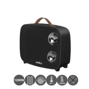 Termo-ventilador CORCEGA 1500 watts negro
