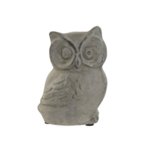 Figura BÚHO cemento desgastado