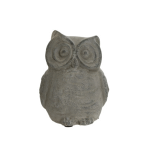 Figura BÚHO cemento desgastado