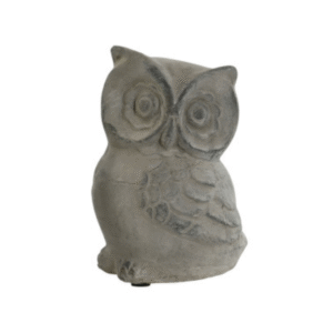 Figura BÚHO cemento desgastado