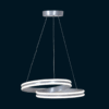 Lámpara led OCHO 105w dimable gris plata - Imagen 2