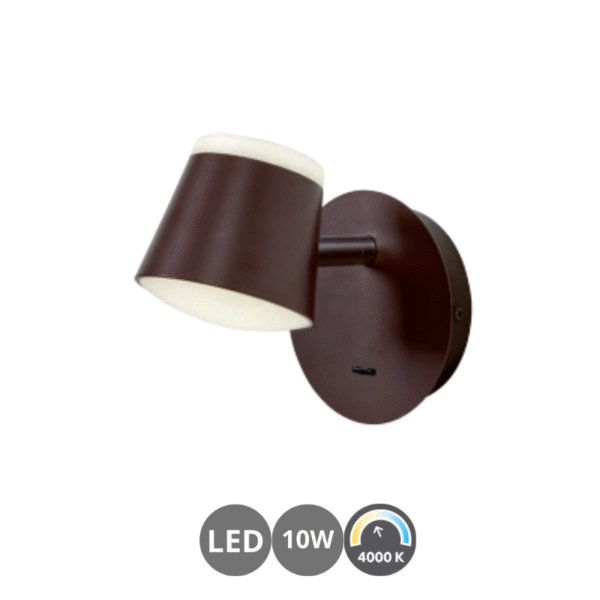 Aplique led EPISTAR 10w café