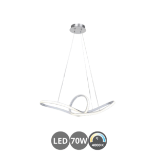 Lámpara led LAZO 70w cromo