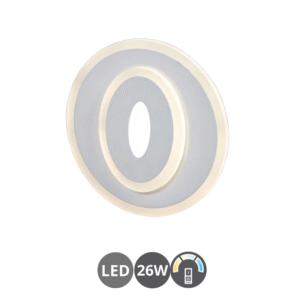 Aplique led 6016 SMD 26w secuencial blanco