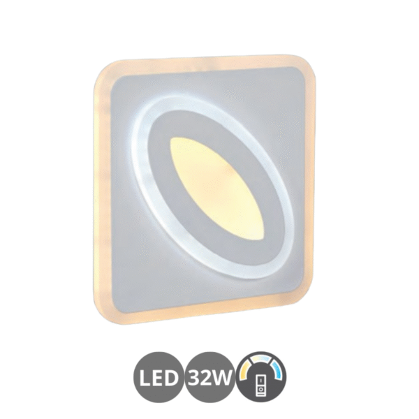 Aplique led 6017 SMD 32w secuencial blanco