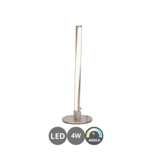 Sobremesa led PALO 4w cromo