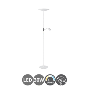 Lampara de pie led CANIVARINO 30,5w blanco
