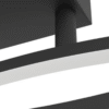 Plafón led GRISOLIA 12 watt 85cm negro - Imagen 3
