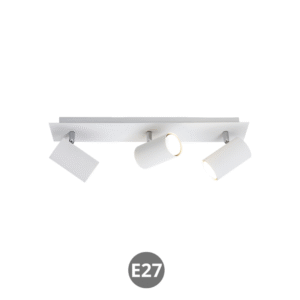 Lámpara foco MARLEY 3 luces GU10 blanco