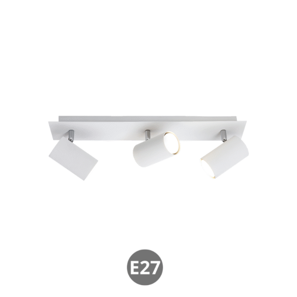 Lámpara foco MARLEY 3 luces GU10 blanco
