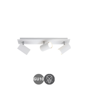 Lámpara foco MARLEY 3 luces GU10 blanco