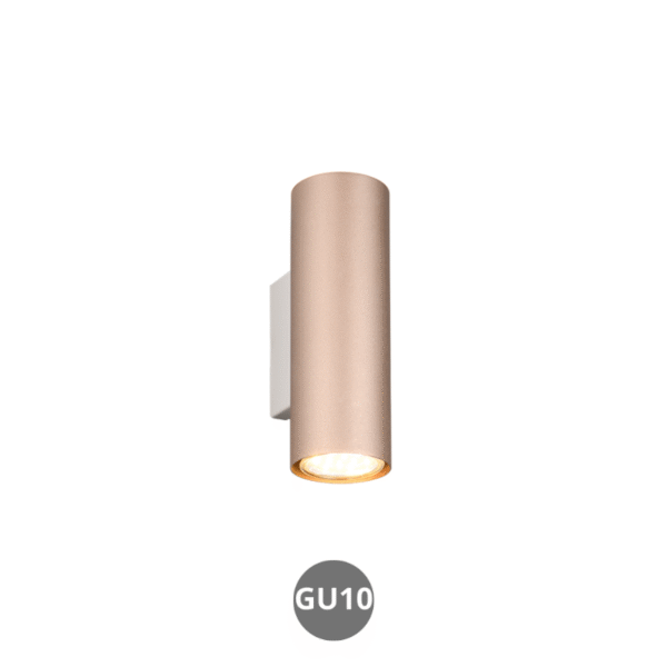 Lámpara foco MARLEY GU10 metal café