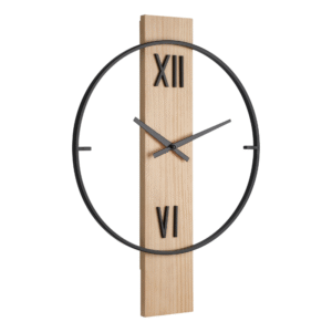 Reloj de pared madera 40cm diámetro