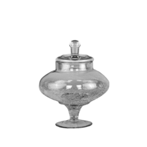 Compota 33cm cristal craquelado