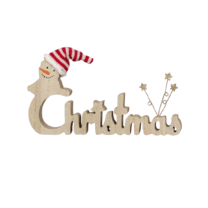 Figura CHRISTMAS navidad 23x13cm