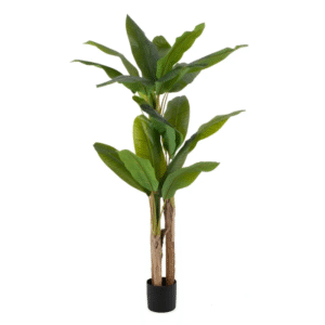 Planta HOJA BANANO verde artificial 190cm