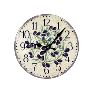 Reloj de pared ACEITUNAS 34cm
