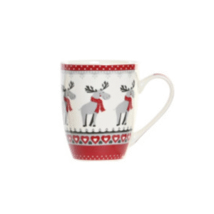 Taza mug NEW BONE porcelana 340ml
