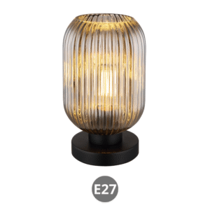 Lampara de sobremesa NORMY E27 humo