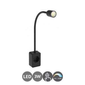 Aplique flexo led USB ANT 3w regulable