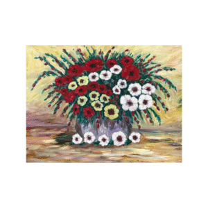 Cuadro JARRON DE FLORES Carlos Altisent 45x60cm