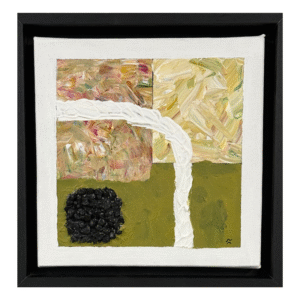 Cuadro COLLAGE VERDE Carlos Altisent 24×24cm