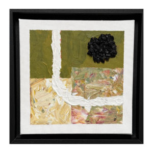 Cuadro COLLAGE VERDE Carlos Altisent 24×24cm