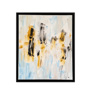 Cuadro MANCHAS con marco Carlos Altisent 55×45 cm