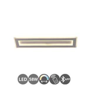 Plafón led BORNEO 58w APP Android e iOS