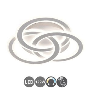 Plafón led ELISE 50 122w con mando