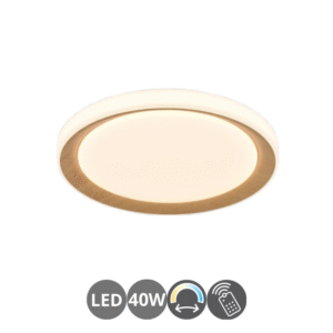 Plafón led FUST 40 40w con mando