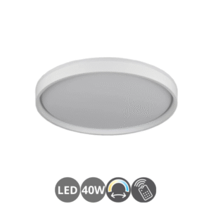 Plafón led KITE 40 40w con mando